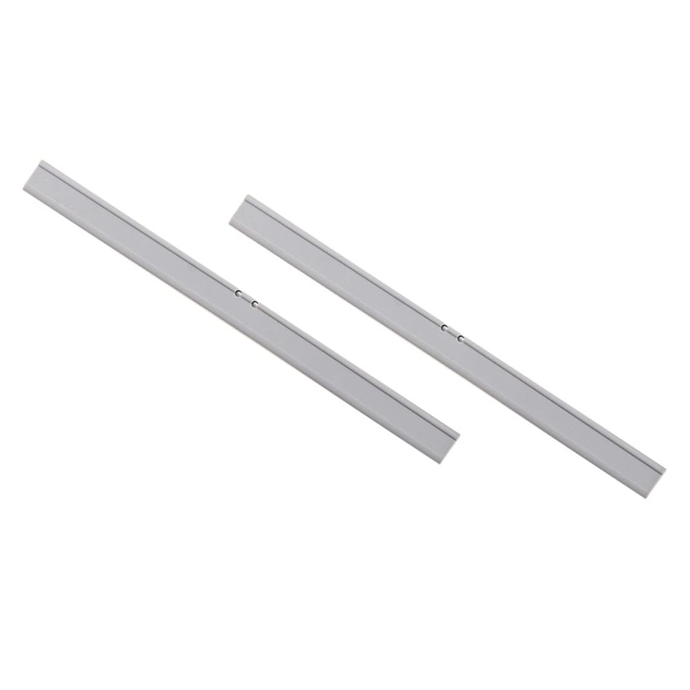 Anneome 2pcs Glass Wiper Strips Replacement for Home Window and Mirror Cleaning Tools Rubber Squeegee Blades for Bathroom Car Windshield Shower Doors Professional Window Cleaner
