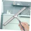 Anneome 2pcs Glass Wiper Strips Replacement for Home Window and Mirror Cleaning Tools Rubber Squeegee Blades for Bathroom Car Windshield Shower Doors Professional Window Cleaner view 2