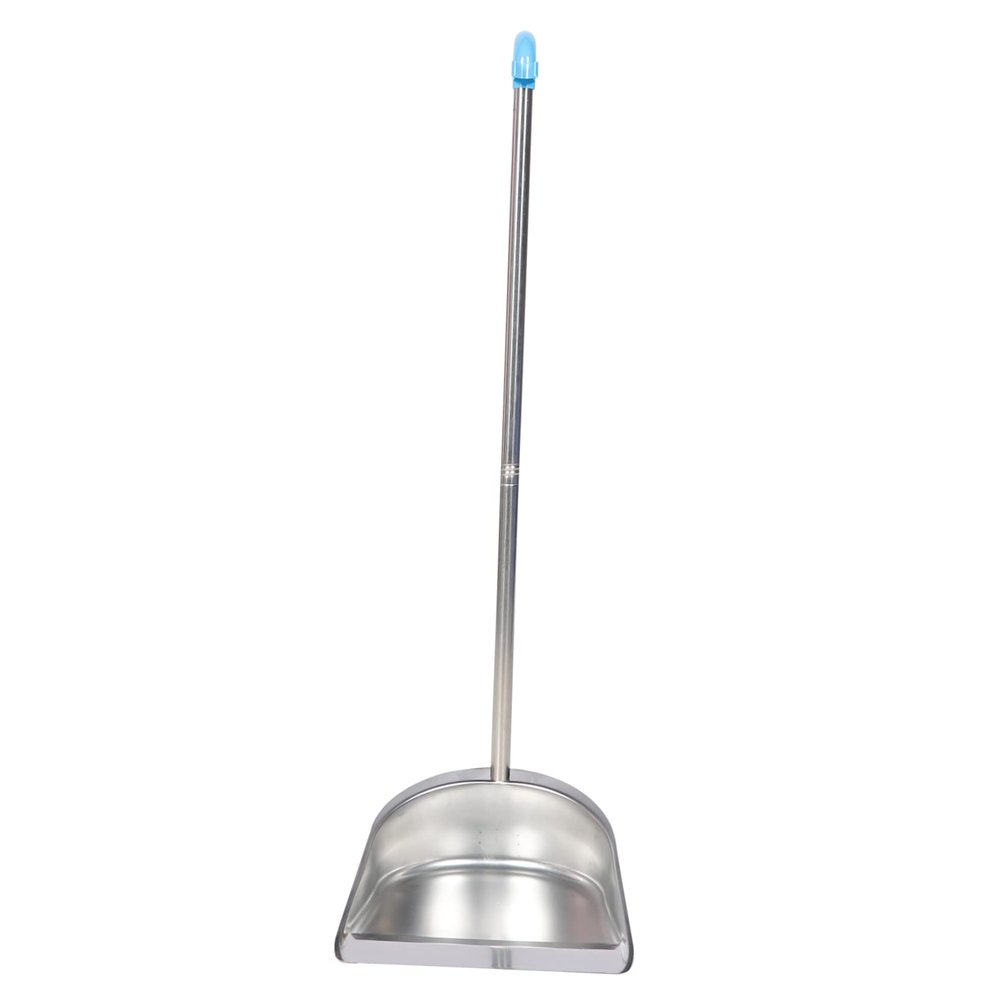 CATIEBYE Stainless Steel Dustpan with Ergonomic Handle for Home Cleaning Thickened Seamless Floor Fit Garbage Shovel Household Cleaning Tool Friendly Design Wear Pan