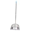 CATIEBYE Stainless Steel Dustpan with Ergonomic Handle for Home Cleaning Thickened Seamless Floor Fit Garbage Shovel Household Cleaning Tool Friendly Design Wear Pan view 1