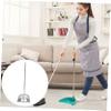 CATIEBYE Stainless Steel Dustpan with Ergonomic Handle for Home Cleaning Thickened Seamless Floor Fit Garbage Shovel Household Cleaning Tool Friendly Design Wear Pan view 2
