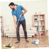 CATIEBYE Stainless Steel Dustpan with Ergonomic Handle for Home Cleaning Thickened Seamless Floor Fit Garbage Shovel Household Cleaning Tool Friendly Design Wear Pan view 4