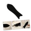 Holibanna Thick Buffalo Horn Facial Gua Sha Scraping Board Black Smooth Texture Safe Massage Tool for Face Neck Back Shoulders and Feet for Professional and Home Use view 4