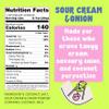 COCOCURL Sour Cream & Onion Crafted Crunchy Coconut Chips Unsweetened Healthy Snack, Gluten-Free, Gently Toasted Coconut, Sugar Free Snacks 0.7 Oz (Pack of 10) view 4