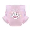 CutiePlusU Adult Diapers Sample 3 Pieces Adult Brief Diaper Incontinence Underwear Pink Kitty Dinner Time (Medium 28"-38") view 1