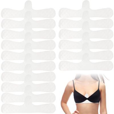 12 Pcs Cotton Nursing Pads Set, Reusable Bra Liners for Sweating Absorption Protection, Soft & Breathable Breast Pads, 18.1 Inch Comfortable Length, White Color