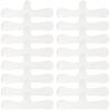 12 Pcs Cotton Nursing Pads Set, Reusable Bra Liners for Sweating Absorption Protection, Soft & Breathable Breast Pads, 18.1 Inch Comfortable Length, White Color view 2