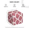 Pink Mermaid Scales Leather Tissue Box Cover Square Tissue Holder Decorative Paper Case for Home Office Bathroom Vanity Countertop Car view 2