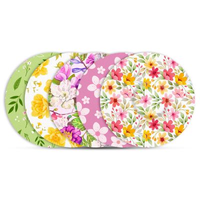 10 Pack Libre 3 Plus Sensor Covers Waterproof & Sweatproof Patches for Libre 3 Sensor & Plus,Hypoallergenic & Latex Free,Breathable & Flexible Diverse Floral Stickers for Long Stay Protection