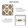 Gold Glitter Mermaid Scales Leather Tissue Box Cover Square Tissue Holder Decorative Paper Case for Home Office Bathroom Vanity Countertop Car view 3