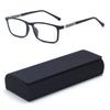 Autojouls 1-Pack Nearsighted Short-Sighted Lightweight Glasses not reading glasses, Black 2.5 x view 1