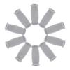 10pcs TPR Replacement Crutch Grips Soft Hand Cushions for Aluminum Crutches Lightweight Comfortable Latex Pads Easy to Install view 1