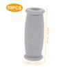 10pcs Non Slip TPR Replacement Crutch Handle Grips with Cushioned Hand Pads for Aluminum Crutches Underarm Hand Grips for Injury Support and Safe Walking view 2