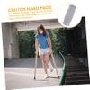 10pcs Non Slip TPR Replacement Crutch Handle Grips with Cushioned Hand Pads for Aluminum Crutches Underarm Hand Grips for Injury Support and Safe Walking view 4
