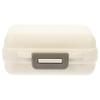 WRITWAA Portable Compartment Leakproof Plastic Medicine Organizer Box Compact Holder Buckle for Daily Vitamins and Travel Storage view 1