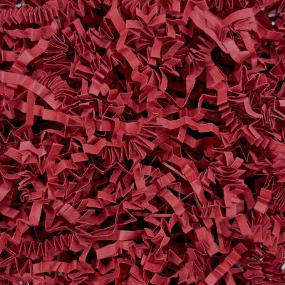 3LB Red Crinkle Cut Paper Shred Filler, Paper Shreds for Basket Fillers, Birthday, Gift Wrapping, Anniversary, Wedding, Halloween, Valentine's Day, Christmas Gift Decor Party Filler