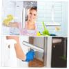 HEALLILY Window Cleaning Tool with Spray Mist Handle Dual Function Sponge Brush and Squeegee Wiper for Glass Mirrors Car Windows and Multi Surface Use at Home and Office view 3