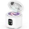 2025 Ultrasonic Retainer Cleaner- 45KHz 25W Portable Denture Cleaner with Drying Function and Removable Inner for Dentures, Mouth Guards, Aligners, Jewelry and More view 1