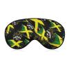 Palm Tree Jamaica Sleep Mask Comfortable Eye Shade Travel Eye Mask with Adjustable Strap for Sleeping Nap view 1