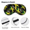 Palm Tree Jamaica Sleep Mask Comfortable Eye Shade Travel Eye Mask with Adjustable Strap for Sleeping Nap view 3
