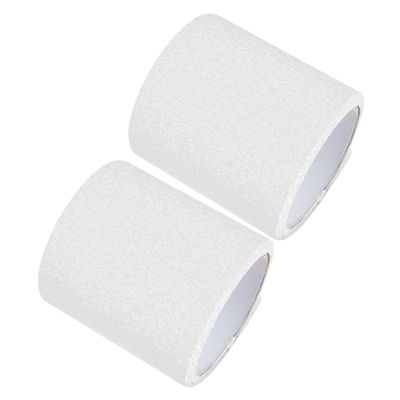 LOEFLIFA 2 Rolls Transparent Non Slip Shoe Sole Patches Wear Resistant Adhesive Stickers for High Heels and Flat Shoes Slip Pads