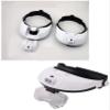 Headband Magnifier, Handheld Digital Magnifier, Head-Mounted Magnifying Glass, Headband 5Lens Binoculars Third Hand Magnifier Light Jewelry Repair Reading Magnifying Glass Dental view 2