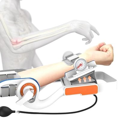 QIUFANGM Elbow Flexion and Extension Trainer, Elbow Rehabilitation Training Device, Adjustable -15 to 150 Angle, Easy to use, for Wrist and Elbow Injury Recovery