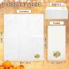 Janlaugh 100 Pcs Thanksgiving Linen Napkins Turkey Pattern Disposable Paper Hand Towels Foil Stamped Golden Napkins for Party Lunch Dinner Kitchen Bathroom(Classic) view 2