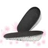 SHERCHPRY Silicone Heightening Insole Mens Shoe Lift Pads Slip Half Insoles TPU Absorption Cushions for Comfortable Wear and Height Increase Black view 4