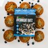 Clean Eatz Overnight Oats High Protein Overnight Oatmeal (20g Protein) Whole Grain Oats & Real Fruit Quick & Healthy Shelf-Stable Breakfast, 12-Count (Blueberry Muffin) view 3