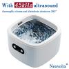 45kHz Ultrasonic Retainer Cleaner Machine, 250ML Denture Cleaner, Mouth Guard Cleaner for Aligner, Night guard, Braces, Toothbrush, Jewelry, Rings, Necklaces (white) view 3