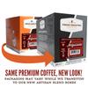 Fresh Roasted Coffee, Anguissola Italian Craft Artisan Blend K-Cup Pods for Keurig Brewers, Dark Roast, Kosher, 24 Count (Pack of 1) view 2