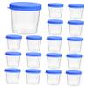 30pcs Disposable Sputum Collection Cups with Screw Cap Leakproof Sample Containers Random Colors for Clinic and Home Use Random Color view 1