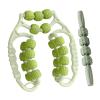 Aosekaa Massage Rollers Muscles Muscle Rollers Sticks 21 and 4 Wheels Lightweight Leg for Men Women Gift Home Indoor Travel, Green view 1