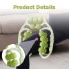 Aosekaa Massage Rollers Muscles Muscle Rollers Sticks 21 and 4 Wheels Lightweight Leg for Men Women Gift Home Indoor Travel, Green view 4