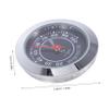 Baluue Analog Hygrometer Gauge Round Mechanical Cigar Humidor Gauge High Precision for Home Use Small Lightweight Indoor Humidity Monitor view 2