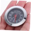 Baluue Analog Hygrometer Gauge Round Mechanical Cigar Humidor Gauge High Precision for Home Use Small Lightweight Indoor Humidity Monitor view 3