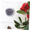 Baluue Analog Hygrometer Gauge Round Mechanical Cigar Humidor Gauge High Precision for Home Use Small Lightweight Indoor Humidity Monitor view 4