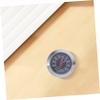 Mechanical Hygrometer Gauge for Cigar Humidor, Black Face view 4
