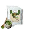 (Pack of 4 x 1kg) Bingsu Powder Mix - Premium New Zealand Milk Formula (1000g x 4 bags, Uji Matcha A) view 1