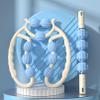 15 Wheels Massage Roller, Cellulite Appearance Circular Leg Clamp Massage Relax Roller, Muscle Relaxer for Legs, Thighs, Arm, Indoor Sports Yoga Bodybuilding Equipment (Sky Blue) view 1