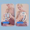 15 Wheels Massage Roller, Cellulite Appearance Circular Leg Clamp Massage Relax Roller, Muscle Relaxer for Legs, Thighs, Arm, Indoor Sports Yoga Bodybuilding Equipment (Sky Blue) view 4