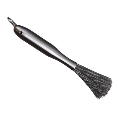 Zerodeko Stainless Steel Pot Cleaning Brush Heavy Duty Kitchen Scrub Brush for Dishes Wok and Cookware Scrubber for Efficient Dishwashing