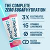 DripDrop Zero Sugar Plus - Sugar Free Hydration Packets - Single Serve Electrolytes Powder Drink Mix - Strawberry Kiwi, Peach, Cherry Limeade, Wild Berry - Non-GMO, Vegan - 8 Sticks view 2