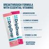 DripDrop Zero Sugar Plus - Sugar Free Hydration Packets - Single Serve Electrolytes Powder Drink Mix - Strawberry Kiwi, Peach, Cherry Limeade, Wild Berry - Non-GMO, Vegan - 8 Sticks view 4