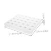 Beavorty Day Pill Organizer Transparent Portable Medicine Case with Large Compartments Travel Friendly Pill Box for Monthly Medication Storage and Easy Access view 2