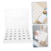 Beavorty Day Pill Organizer Transparent Portable Medicine Case with Large Compartments Travel Friendly Pill Box for Monthly Medication Storage and Easy Access view 3