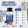 Yogivita Mens Multivitamin Capsules Daily Dietary Supplement for Energy, Immune Support & Stamina with Vitamins A, B-Complex, C, D3 & E, Zinc & Iron Vegan, Non-GMO 60 Capsules (30 Day Supply) view 4