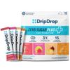 DripDrop Zero Sugar Plus - Sugar Free Hydration Packets- Single Serve Electrolytes Powder Drink Mix - Raspberry Lemonade, Watermelon, Tangerine, Tropical Punch - Non-GMO, Vegan- 16 Sticks view 1