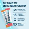 DripDrop Zero Sugar Plus - Sugar Free Hydration Packets- Single Serve Electrolytes Powder Drink Mix - Raspberry Lemonade, Watermelon, Tangerine, Tropical Punch - Non-GMO, Vegan- 16 Sticks view 2